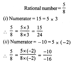 RS Aggarwal Solutions for Class 7 Maths Chapter 4–Rational Numbers Ex 4A Question 9
