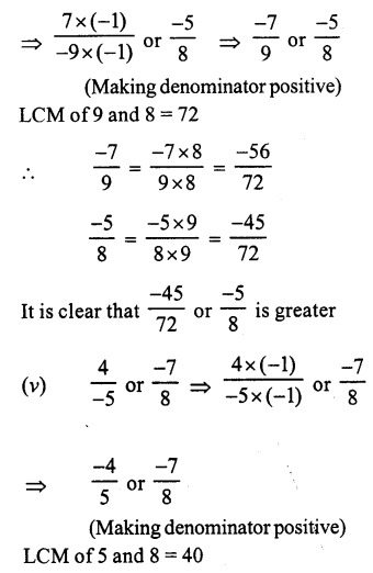 RS Aggarwal Solutions for Class 7 Maths Chapter 4–Rational Numbers Ex 4B Question 3
