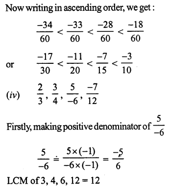 RS Aggarwal Solutions for Class 7 Maths Chapter 4–Rational Numbers Ex 4B Question 5