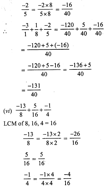 RS Aggarwal Solutions for Class 7 Maths Chapter 4–Rational Numbers Ex 4C Question 3