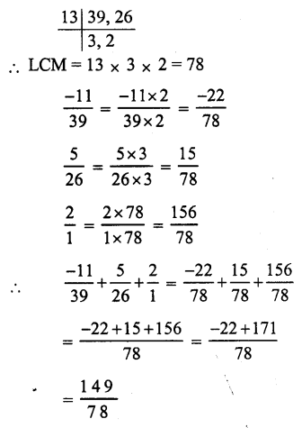 RS Aggarwal Solutions for Class 7 Maths Chapter 4–Rational Numbers Ex 4C Question 4