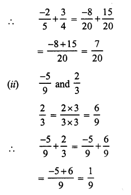 RS Aggarwal Solutions for Class 7 Maths Chapter 4–Rational Numbers Ex 4C Question 2