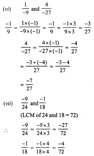 RS Aggarwal Solutions for Class 7 Maths Chapter 4–Rational Numbers Ex 4C Question 2