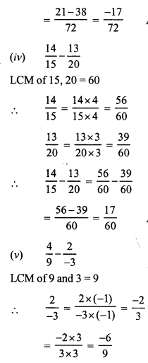 RS Aggarwal Solutions for Class 7 Maths Chapter 4–Rational Numbers Ex 4D Question 3