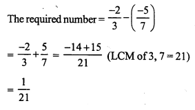 RS Aggarwal Solutions for Class 7 Maths Chapter 4–Rational Numbers Ex 4D Question 11