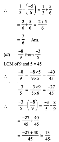 RS Aggarwal Solutions for Class 7 Maths Chapter 4–Rational Numbers Ex 4D Question 2
