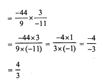 RS Aggarwal Solutions for Class 7 Maths Chapter 4–Rational Numbers Ex 4F Question 5