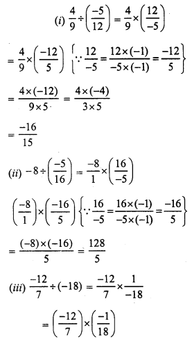 RS Aggarwal Solutions for Class 7 Maths Chapter 4–Rational Numbers Ex 4F Question 2