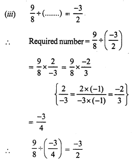 RS Aggarwal Solutions for Class 7 Maths Chapter 4–Rational Numbers Ex 4F Question 3