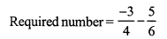RS Aggarwal Solutions for Class 7 Maths Chapter 4–Rational Numbers Ex 4G Question 5