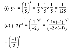 RS Aggarwal Solutions for Class 7 Maths Chapter 5–Exponents Ex 5A Question 9