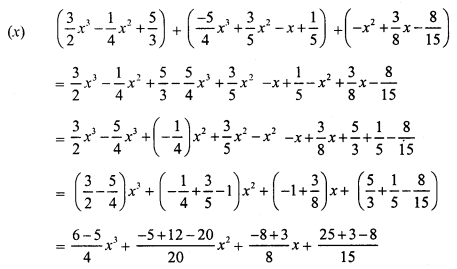 RS Aggarwal Solutions for Class 7 Maths Chapter 6–Algebraic Expressions Ex 6A Question 1