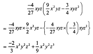 RS Aggarwal Solutions for Class 7 Maths Chapter 6–Algebraic Expressions Ex 6C Question 11