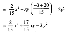RS Aggarwal Solutions for Class 7 Maths Chapter 6–Algebraic Expressions Ex 6D Question 9