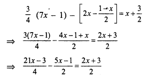 RS Aggarwal Solutions for Class 7 Maths Chapter 7–Linear Equations in One Variable Ex 7A Question 24