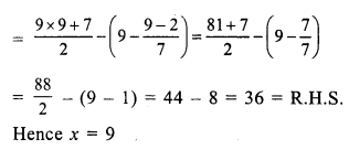 RS Aggarwal Solutions for Class 7 Maths Chapter 7–Linear Equations in One Variable Ex 7A Question 26
