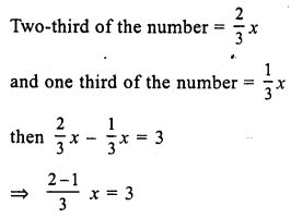 RS Aggarwal Solutions for Class 7 Maths Chapter 7–Linear Equations in One Variable Ex 7B Question 10
