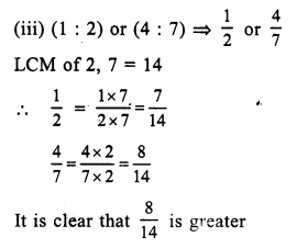 RS Aggarwal Solutions for Class 7 Maths Chapter 8–Ratio and Proportion Ex 8A Question 24