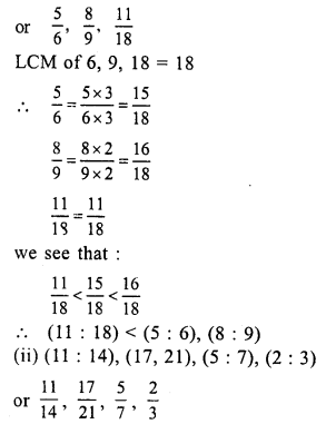RS Aggarwal Solutions for Class 7 Maths Chapter 8–Ratio and Proportion Ex 8A Question 25