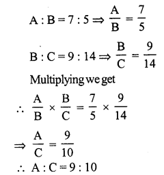 RS Aggarwal Solutions for Class 7 Maths Chapter 8–Ratio and Proportion Ex 8A Question 3