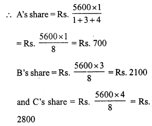 RS Aggarwal Solutions for Class 7 Maths Chapter 8–Ratio and Proportion Ex 8A Question 9