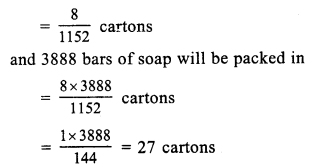 RS Aggarwal Solutions for Class 7 Maths Chapter 9–Unitary Method Ex 9A Question 10