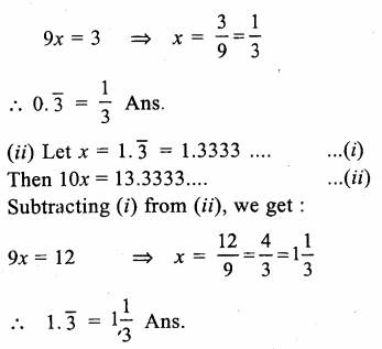 RS Aggarwal Solutions for Class 9 Maths Chapter 1–Real Numbers Ex 1B Question 3