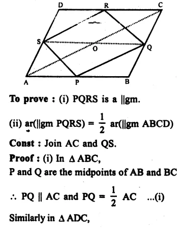 RS Aggarwal Solutions for Class 9 Maths Chapter 10–Area Question 21