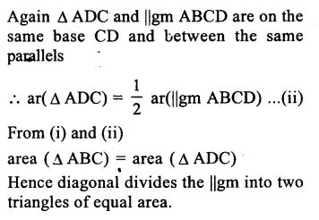 RS Aggarwal Solutions for Class 9 Maths Chapter 10–Area Question 24