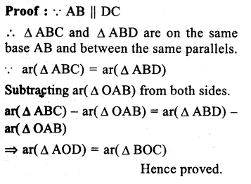 RS Aggarwal Solutions for Class 9 Maths Chapter 10–Area Question 9
