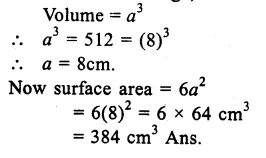 RS Aggarwal Solutions for Class 9 Maths Chapter 13–Volume and Surface Area Ex 13A Question 18