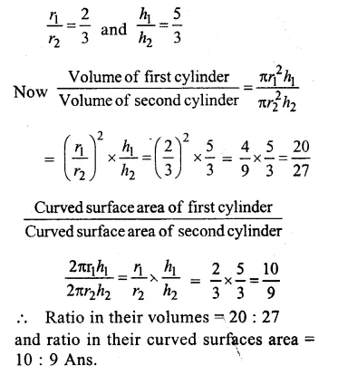 RS Aggarwal Solutions for Class 9 Maths Chapter 13–Volume and Surface Area Ex 13B Question 12