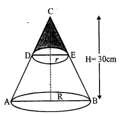 RS Aggarwal Solutions for Class 9 Maths Chapter 13–Volume and Surface Area Ex 13C Question 16