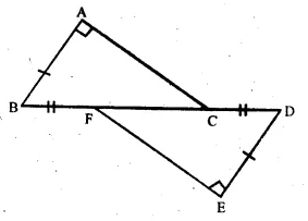 RS Aggarwal Solutions for Class 9 Maths Chapter 5–Congruence of Triangles and Inequalities in a Triangle Question 16