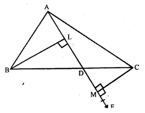 RS Aggarwal Solutions for Class 9 Maths Chapter 5–Congruence of Triangles and Inequalities in a Triangle Question 19