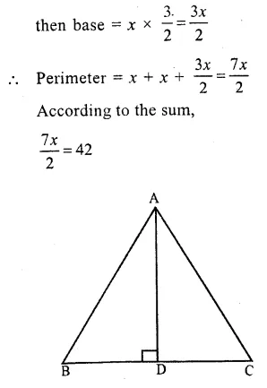 RS Aggarwal Solutions for Class 9 Maths Chapter 7–Areas Question 11