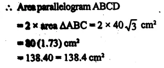 RS Aggarwal Solutions for Class 9 Maths Chapter 7–Areas Question 23