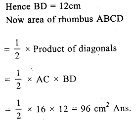 RS Aggarwal Solutions for Class 9 Maths Chapter 9–Quadrilaterals and Parallelograms Ex 9B Question 11