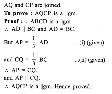 RS Aggarwal Solutions for Class 9 Maths Chapter 9–Quadrilaterals and Parallelograms Ex 9B Question 16