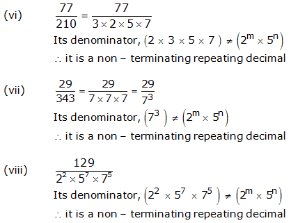 RS Aggarwal Solutions for Class 10 Maths Chapter 1–Real Numbers Exercise 1B Questions 1