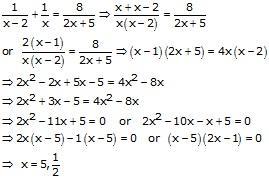 RS Aggarwal Solutions for Class 10 Maths Chapter 4–Quadratic Equations Exercise 10A Question 41