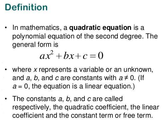 RS Aggarwal Solutions for Class 10 Maths Chapter 4–Quadratic Equations Exercise 10A
