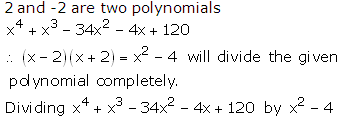 RS Aggarwal Solutions for Class 10 Maths Chapter 2–Polynomials Exercise 2B Question 14