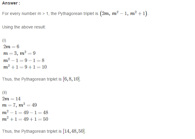 RS Aggarwal Solutions for Class 8 Maths Chapter 3–Squares and Square Roots Exercise 3B Q6