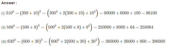 RS Aggarwal Solutions for Class 8 Maths Chapter 3–Squares and Square Roots Exercise 3B Q8