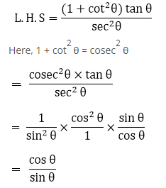 RD Sharma Solutions for Class 10 Maths Chapter 6 Trigonometric Identities