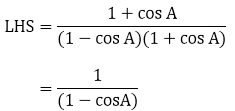 RD Sharma Solutions for Class 10 Maths Chapter 6 Trigonometric Identities