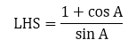 RD Sharma Solutions for Class 10 Maths Chapter 6 Trigonometric Identities