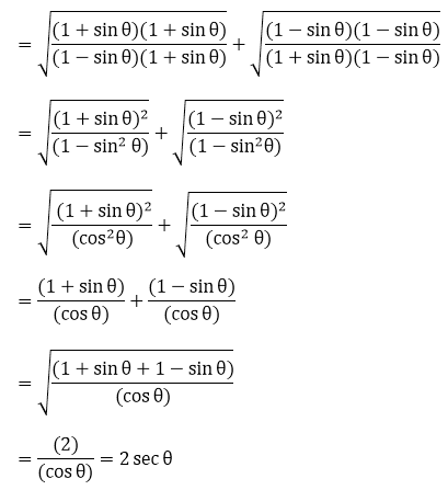 RD Sharma Solutions for Class 10 Maths Chapter 6 Trigonometric Identities