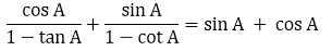 RD Sharma Solutions for Class 10 Maths Chapter 6 Trigonometric Identities